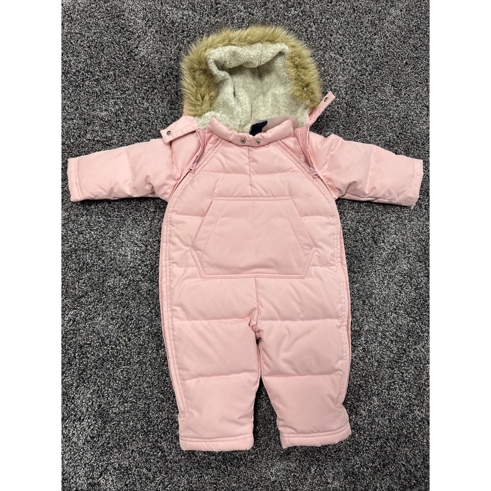 Vtg Polo Ralph Lauren Kids Down Filled Snowsuit